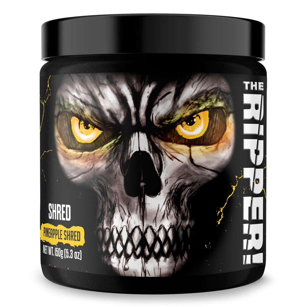 ¡JNX lanza el Destripador! Shredding Thermogenic Fat Burner - Pineapple Shred 30 Servings ¦ Advanced Fast Acting Thermogenic Pre-Workout, Appetite Suppressant for Men &amp; Women