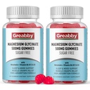 Magnesium Glycinate Gummies 500mg para adultos Apoyo al sueño, Gummies de Magnesio Chewable para Hombres, Muscle Relief &amp; Magnesium Supply (120 Gummies)
