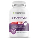 D-Mannose 1000mg Cápsulas con Polvo de Jugo de Arándano, Hibiscus y Extractos de Dandelión - 30 días de suministro para la salud del tracto urinario