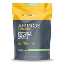 Purbolics Aminos + Energy ¦ apoya la recuperación, la energía y el foco  durable 95mg de Caffeine, 0 Azúcar & 60 Servings (Cool As Cucumber...Lime)