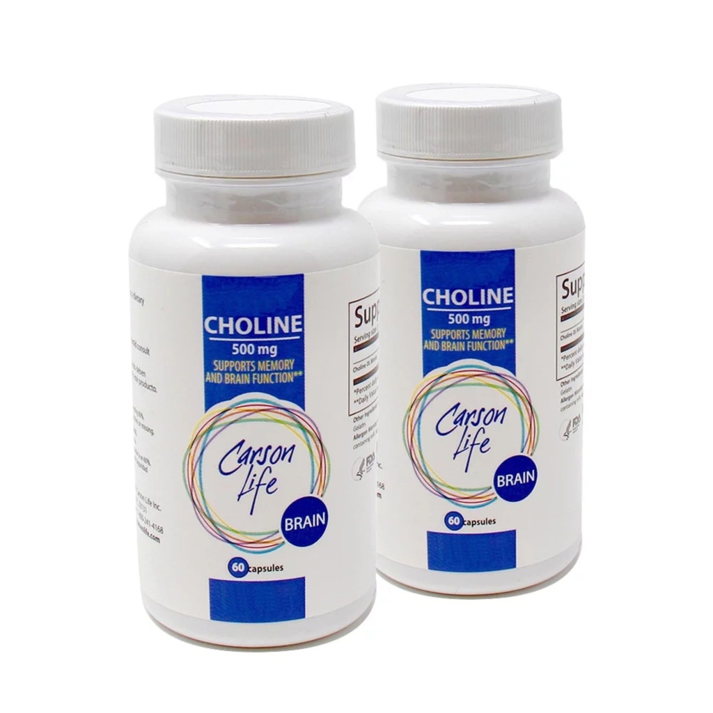Carson Life Choline - 60 cápsulas - 2 Pack