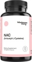 Wholesome Story NAC Suplemento N Acetyl Cysteine 600 mg ← Liver, Lung &amp; Fertility Support ← 120 Capsules  120