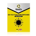 OmniCo - D3 + K2 + Patches de calcio – 30 Pack