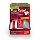 GoodSense Extra Strength Acetaminophen Caplets 500 mg, Doin Reliever y Fever Reducer, Easy Open Cap, 100 Con