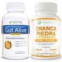 All-Natural Gut and Kidney Health Supplements viv Ginger, Artichoke Leaf Extract, Deglycerized Licorice Root & Patented Zinc Carnosine ← Stone Crusher Chanca Piedra, Hydrangea &amp; Dandelion Root