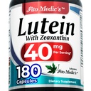 FITO MEDIC'S Lab Silencio Lutein Silencio180 Capsules Silencio40 mg vidas Lutein 40mg Silencio Lutein y zeaxanthin Suplementos TEN Concentrate Extract TEN Lutein 40 mg TEN Lutein y zeaxanthin TEN zeaxanthin TEN Ultra alta Absorción.