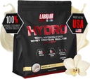 LABRADA Hydro 100% Pure Hydrolyzed Whey Protein Isolate Powder, Lactose Free, Glutamine, Fastest Digesting Whey Disponible, Mezcla instantánea, Delicious Taste 48 Servings 4lb (Vanilla)
