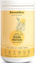 Proteína vegana con base vegetal desflavorada- USDA Orgánica con Vitaminas, Fibra, Omega 3, Turmérica, Nutrición infantil, No GMO, Libre de lácteos, Libre de alérgenos, Libre de azúcar