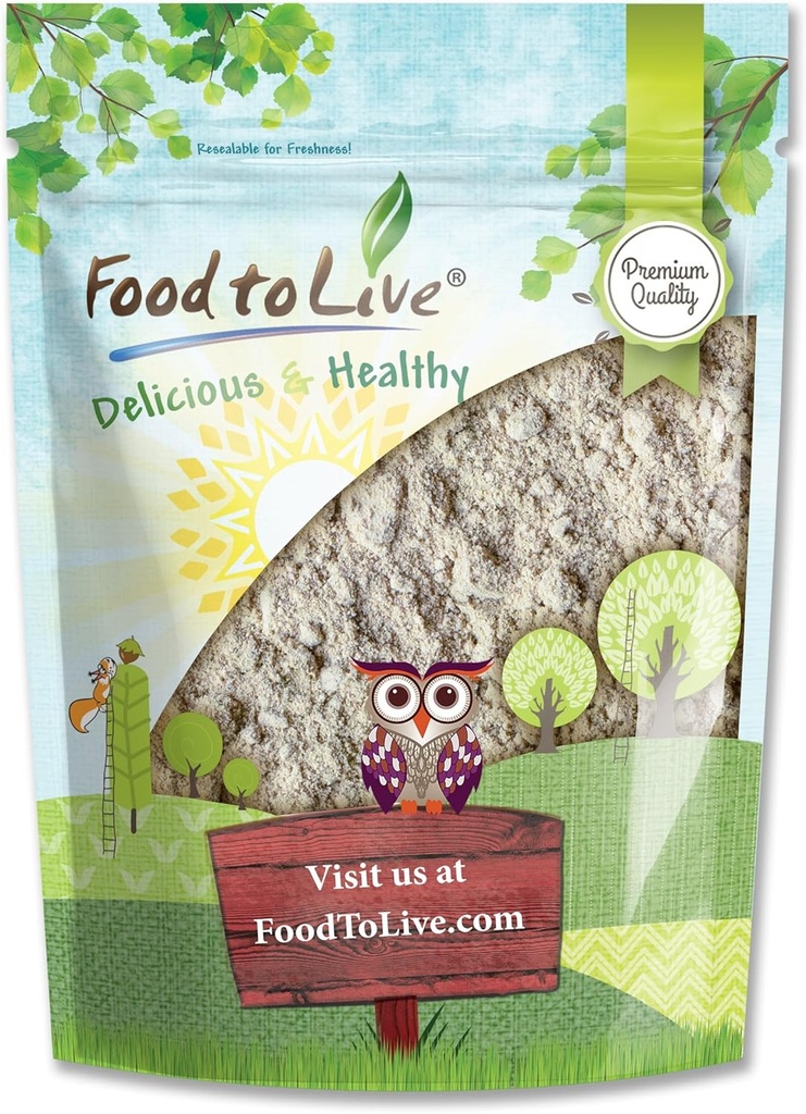 Comida para vivir - Psyllium Husk Powder, 1.5 libras - Puro, Kosher, Vegan, Keto, Desarrollado, Finamente Terreno, Bulk, Mixes Bueno, Rico en Soluble Fibra