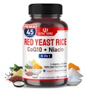 Ultra Red Yeast Rice CoQ10 - Promover la salud general con Niacin, L-Arginine, L-Citrulline (90 Cuenta (Pack of 1))