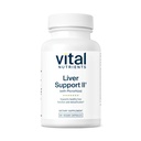 Vital Nutrients Liver Support II with Picrorhiza, Milk Thistle and Curcumin ← Vegan Supplement ← Herbal Combination to Support Healthy Liver Function* ← Gluten, Dairy and Soy Free ← 60 Capsules