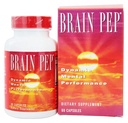 Natural Balance Cerebro Pep Silencioso Función cerebral Suplemento con Ginkgo Biloba, Kola Nut ¦ Ayuda a apoyar la memoria mejorada, enfoque " Claridad mental TEN 60 cápsulas