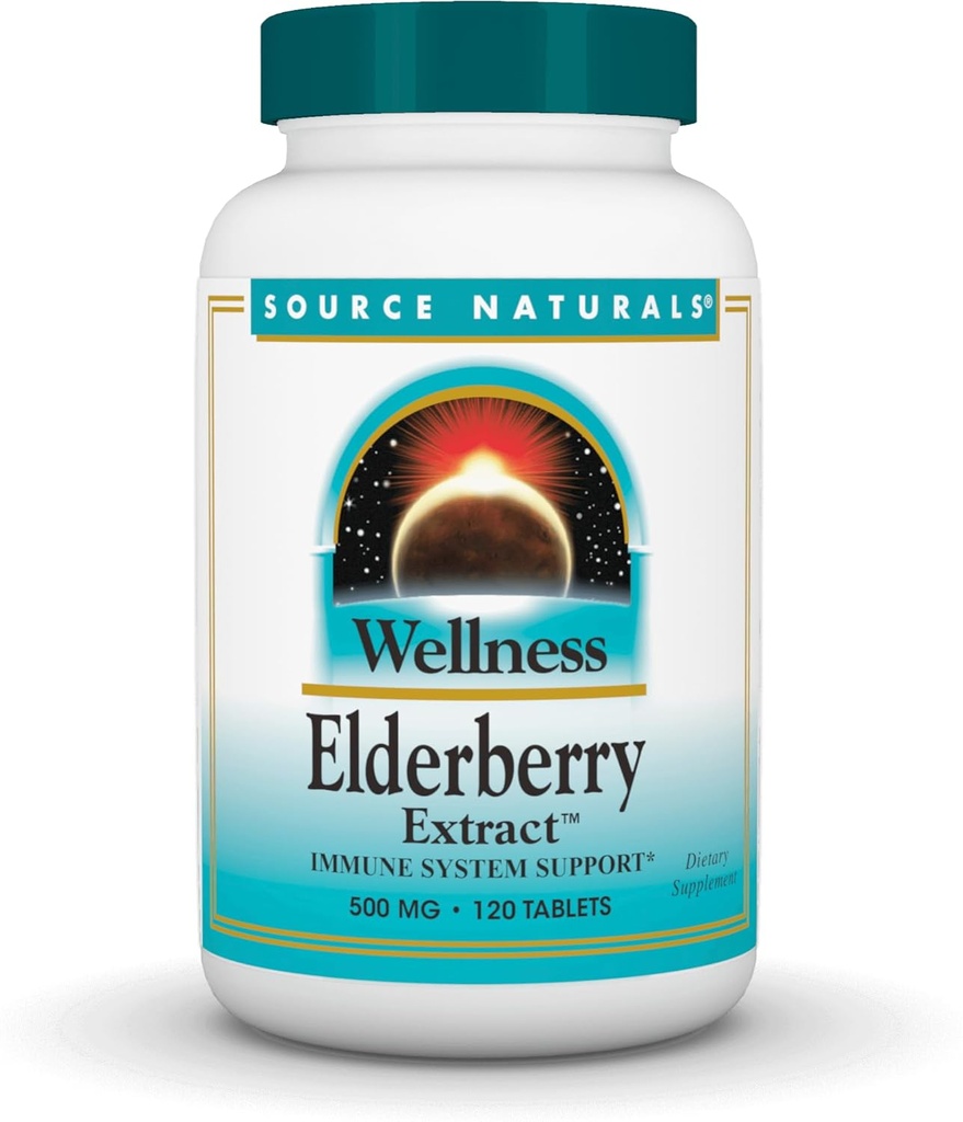 Fuente Natural Wellness Extracto de arándano para soporte de sistema inmuno* - 500 mg, 120 Tabletas