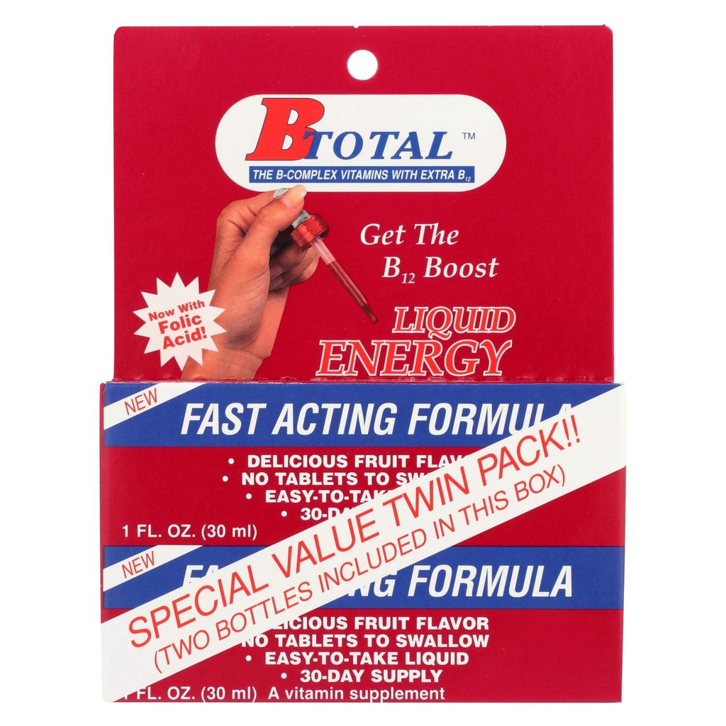 Productos sublinguales B-Total Twin Pack - 2 fl oz