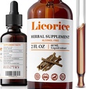 FabLab Licorice Root Extract - Herbal Immune Support- Glycyrrhiza Glabra Suplemento para la Digestión Restore Respiratory Health Fatigue -No-GMO (Licorice 2 Fl Oz)