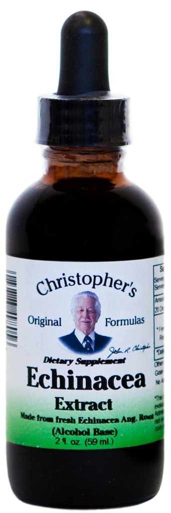 Dr. Christopher's Echinacea Angustifolia Root Alcohol Extracto 2 oz