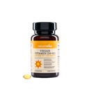 NatureWise Vegan Vitamin D3 + K2 - Orgánica D3 5000IU + Vitamina Natural K2 100mcg - Soporte de huesos - Alta absorción con aceite de oliva orgánico de precinto frío - No GMO