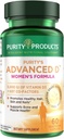 Productos de pureza La fórmula de la mujer de la vitamina D avanzada de la Dra. Cannell Fortificada con luteína y biotina para la piel sana y el cabello - 60 cápsulas vegetarianas