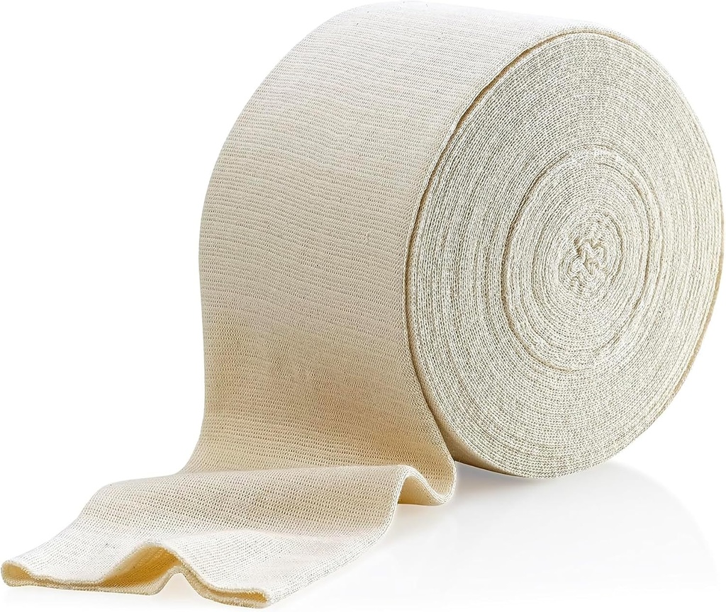 Soporte tubular elástico Bandage Size C, 10M Box - Color natural (2.75" X 33 pies) para Bandage de soporte de rodilla grande -Medium Thigh, Cotton Spandex