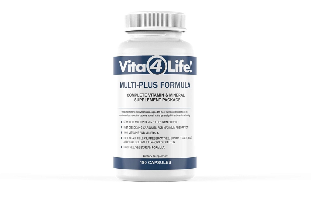 Bariatric Multivitamins, Fórmula Multi-Plus (180 Cuenta)