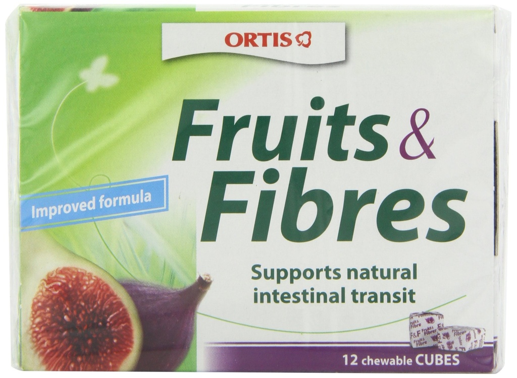 Ortis - Salud Digestiva - Frutas & Fibres - Fácil - 120g