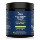 Salud Logics Colostrum Chews-Colostrum Suplemento 25% IgG for Gut Health, Immune Support, Hair Growth, Vanilla Flavor, 90 Servings, Whole Bovine Colostrum Superfood