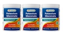 Mejores Naturales Potasio Gluconato 1lb Polvo (1 LB (Pack of 3))