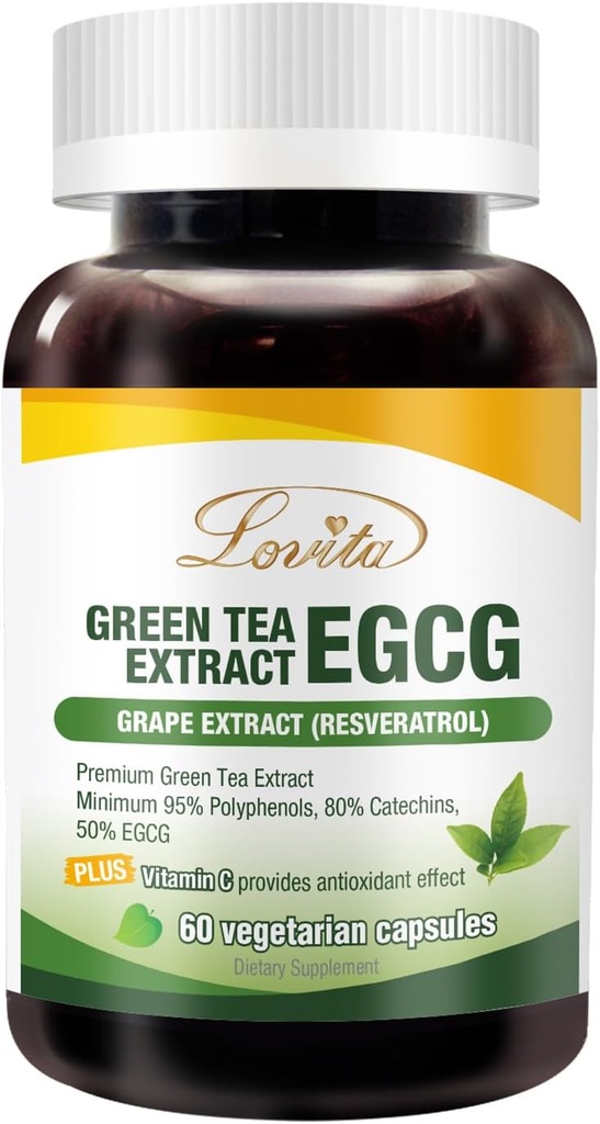 Lovita Verde Té Extracto 1000mg (120 Conteo)