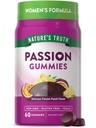 La verdad de la naturaleza Gummies ¦ Horny Goat Weed with Maca for Women TEN 60 Conde ANTE Pasión Punch Flavor ANTE Vegan, Non-GMO &amp; Gluten Free
