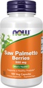 AHORA Suplementos de alimentos, Saw Palmetto Berries (Serenoa repens) 550 mg, Salud de los hombres*, 100 cápsulas de verduras