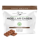 Muscle Feast Grass Fed Micellar Casein Protein Powder, Pasture Raised &amp; Hormone Free, Slow Digesting Casein Protein - Supports Overnight Muscle Recovery, Gluten Free Protein Powder - Chocolate, 4lb