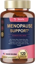 Suplementos de menopausia para Mujeres, Multibenefit " Cohosh Negro completo, Dong Quai Root y más Blends herbales, w/Powerful Probiotic " Prebiotic