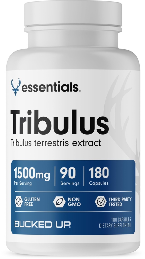 Doblado Tribulus 1500mg Por Serving, Essentials (90 Servings, 180 Capsules)