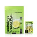 PowderVitamin Electrolytes Powder Plus, Keto, Lemonade, Zero Sugar, 1000mg Potasio, 120 mg de Calcio, 120 mg de Magnesio, Non-GMO, Zero Calories, 30 Paquetes de Hidratación