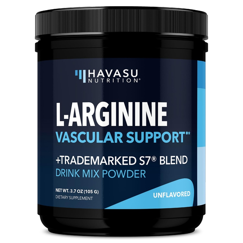 L-Arginine Powder - Nitric Oxide Suplemento para Hombres y Mujeres con L-Citrulline y Beet Root - Pre y Post Workout Apoyo para la Resistencia y la Recuperación - Desenflavorado, 1 Month Supply (30 Scoops)