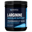 L-Arginine Powder - Nitric Oxide Suplemento para Hombres y Mujeres con L-Citrulline y Beet Root - Pre y Post Workout Apoyo para la Resistencia y la Recuperación - Desenflavorado, 1 Month Supply (30 Scoops)