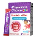 Los niños de la elección del médico Probiótico + Empaquetamientos de fibra prebiótica (Ages 1+) - Apoya la regularidad, el estreñimiento ocasional " Un sistema digestivo saludable - No alérgenos o preservadores - Desflavorado - 24 Pack