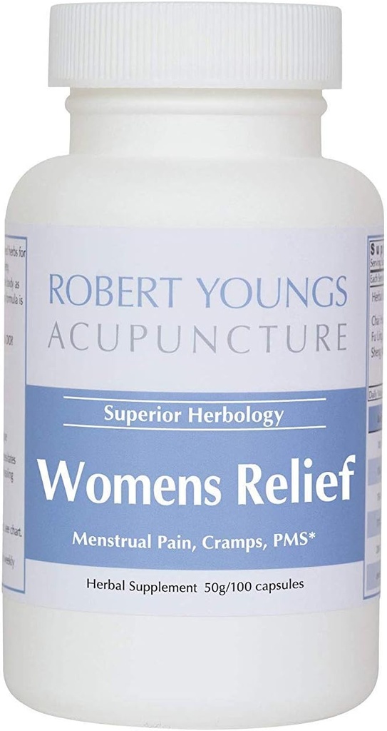 Alivio de las mujeres — Best Herbal PMS, malestar menstrual " Period Cramping Reliever (100 capsules) ← Ayuda a actuar rápido Alimentar la tensión, Armonizar " Nourish Blood, Smooth Liver Qi " Break up Stagnation