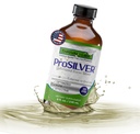 Ionic Colloidal Plata Líquida 20 PPM Bio Active for Immune Support Glass Bottle 8oz Suplemento orgánico