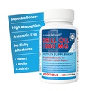 Aceite de Krill Rojo Premium Rawleigh: 60 no GMO Softgels, 1000 mg de Euphasia Superba Aceite por día, Rico en Choline, Phospholipids, Astaxanthin, EPA & DHA Omega-3 Ácidos grasos, para el corazón, las articulaciones, la salud cerebral