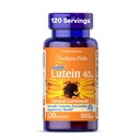 Pride Premium LutigoldTM Lutein Carotenoide 40 mg con Zeaxanthin para Hombres y Mujeres, Suplemento dietético para el apoyo a la salud ocular, 8 meses de suministro, 120 Softgels fáciles de cambiar
