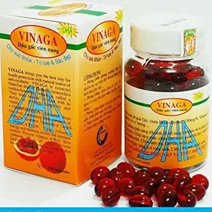 Lot 4 Cajas - Gac Oil DHA - Momordica Cochinensis Oil - Dau Gac 400 cápsulas
