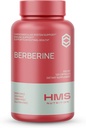 Berberine HCL 550mg, Suplemento de Berberina de base vegetal de Berberis Aristata Root, Vegan &amp; Gluten Free, 120 cápsulas