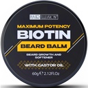 Ilusión del cabello MAXIMUM POTENCY BIOTIN Beard Balm for Beard Growth and Softening, Black