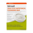 Terrasil Antifungal Jock Itch Soap for Men, Fast Relief & Treatment from Burning, Itchy Skin, All-Natural Moisturizing Ingredients, Dermatologist Tested, 75g Bar