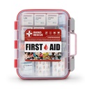 RHINO RESCUE 371 Piezas OSHA Kit de primeros auxilios para todo el cuerpo, Inicio &amp; Servicios médicos profesionales, Ideal para emergencia, escuela, negocios