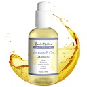Lo mejor de la naturaleza Vitamina E Oil 28.000 UI, Moisturizador sin olor con coco fracturado - Fórmula de reparación de daños para el cabello, la piel, la cara, " Manos