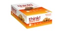 ¡Piensa! Bares de proteína con Chicory Root para Fiber, Salted Caramel, Snack Bares sin Sweeteners artificiales, 1.4 Oz, 10 Ct