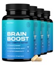 Nootrix Brain Boost Nootropic Supplement ← Apoya la memoria, el enfoque mental, la salud cognitiva y la energía sin cafeína, promueve la función sana del humor y el cerebro w/Gingko Biloba " DMAE  240 cápsulas