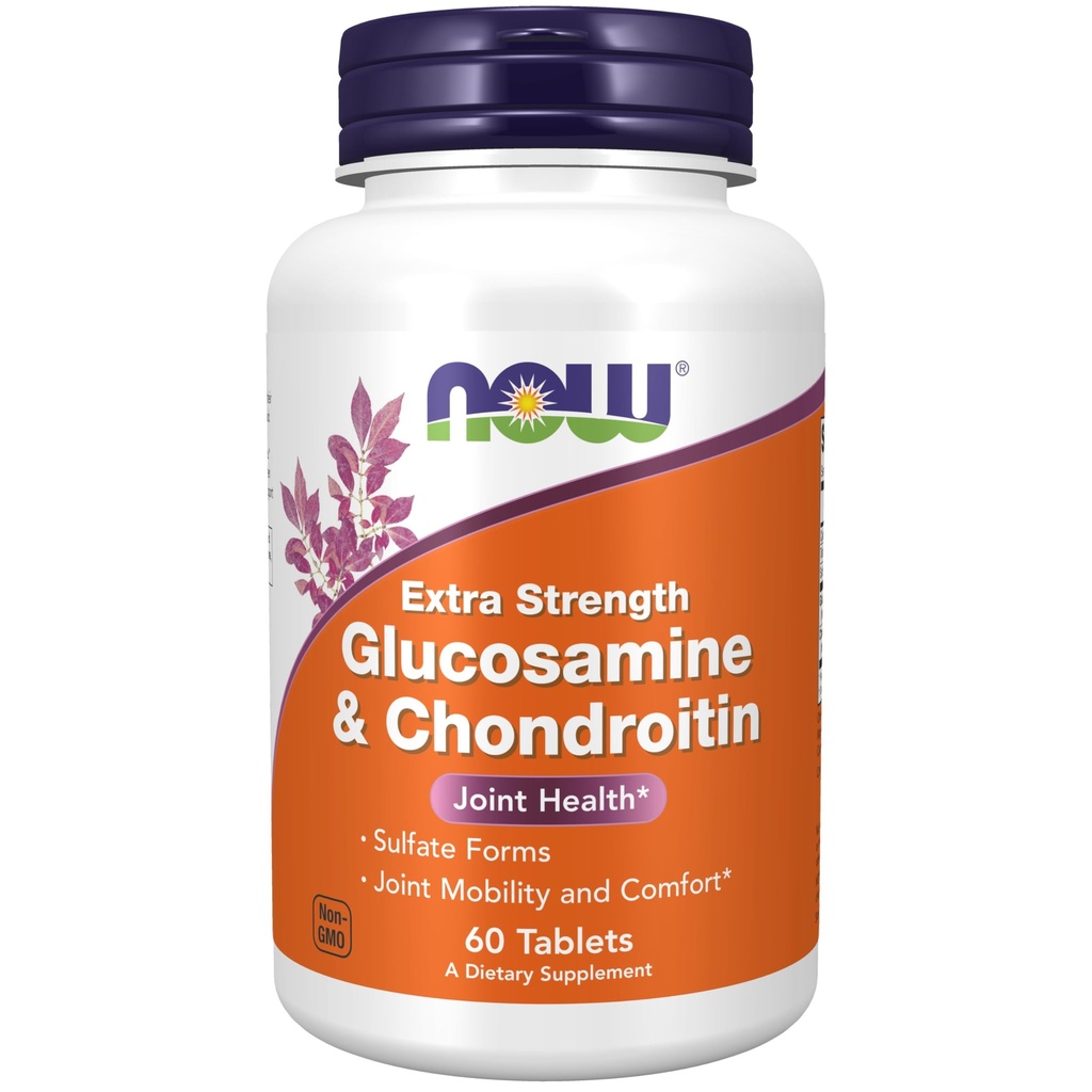 AHORA Suplementos de alimentos, Glucosamina " Condroitin Extra Strength, Sulfate Forms, 60 Tablets